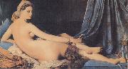 Jean-Auguste Dominique Ingres The Great Odalisque (mk35) oil on canvas